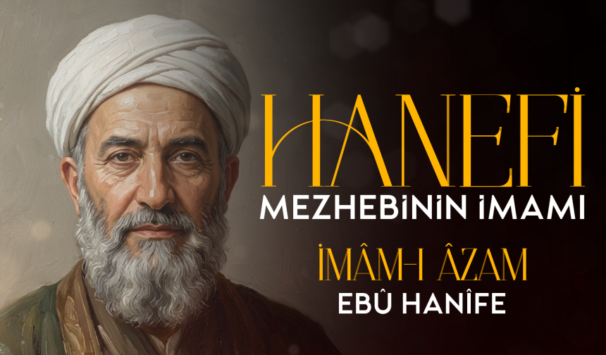Hanefi Mezhebinin İmamı: İmam-ı Azam Ebu Hanife — Kâbe İnfografik & Manevi Rehber