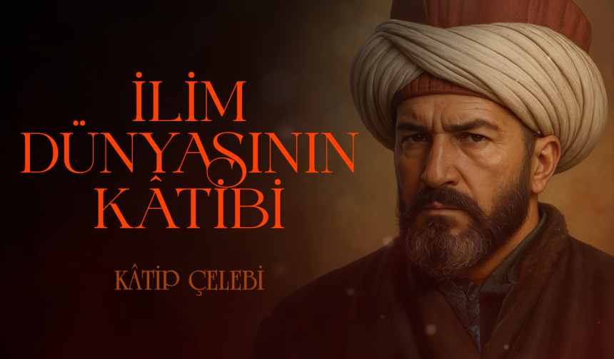 İlim Dünyasının Kâtibi: Kâtip Çelebi — Kâbe İnfografik & Manevi Rehber